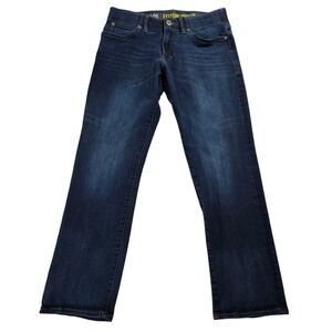 Lee Extreme Motion Mens Straight Fit Tapered Leg Jeans Blue 32x30 2015050